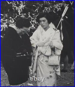4 Original 1968 Black & White Photographs of Kamakura Japan by T. V. Montgomery