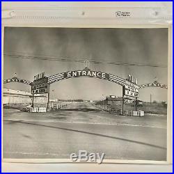 4 Vintage Photographs of Twin Drive-In Movie Theater Louisville, Kentucky