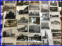 400 Photos Lot Vintage Photographs Snapshots Old Houses Buildings Architecture