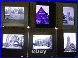 480 Lot Vintage 35mm Photo Slides World Buildings Architecture History 50s +GIFT
