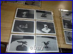 56 Old Snapshot Photos Car Hood Ornaments Private Collection Black & White