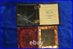 6th PLATE DAGUERREOTYPE/ AMBROTYPE Young Lady Tinted/Jewels /Union Case/Scowell