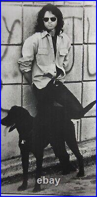 A 11 X 14 -photo Of Jim Morrison And Dog. /doors