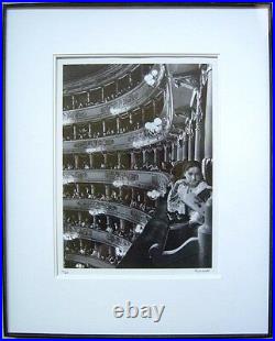 ALFRED EISENSTAEDT Signed 1933 Original Photograph Premiere at La Scala, Milan