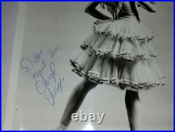 AMERICAN BALLET THEATER SIGNED 8x10 PHOTO CHERYL YEAGER MIKHAIL BARYSHNIKOV VTG