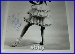 AMERICAN BALLET THEATER SIGNED 8x10 PHOTO CHERYL YEAGER MIKHAIL BARYSHNIKOV VTG