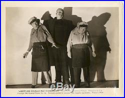 Abbott & Costello Meet Frankenstein Vintage Publicity Photo 1948