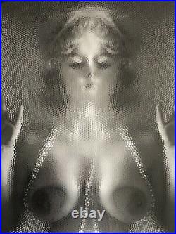 Andre de Dienes Vintage Abstract Female Nude Large Double Weight Art Photograph