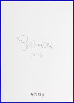 Andy Warhol Photo 8X10 B&W DKRM Gelatin Silver Print Signed Orig 1977