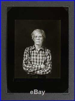 Andy Warhol Portrait Photo 8x10 Vintage B&w Darkroom Print Signed Original1977