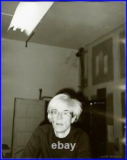 Andy Warhol Rare Vintage 1983 Original Self-Portrait Photograph FL01.00231