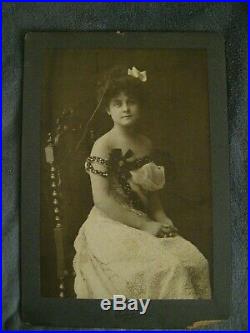 Anna Laughlin 1900's Actress Photo Vintage Wizard Of Oz Dorothy Joseph Gehrig