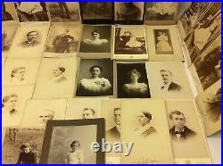 Antique Black & White Family Portrait Photographs MAIW Photos Fredrick's 1800's