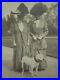 Antique-Edwardian-Lady-Dog-Day-White-American-Bull-Terrier-Folk-Art-Collar-Photo-01-cnyr