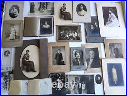 Antique Old Photographs Black and White Photos, Vintage / Victorian Lot