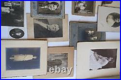 Antique Old Photographs Black and White Photos, Vintage / Victorian Lot