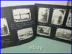 Antique Photo Album 1914 -1924 Family Cars, Fishing, Flappers, Picnics, 272 Pc