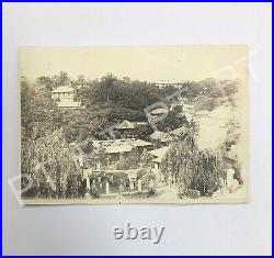 Antique Photo Original Early 1900s Japan Yokohama City View Landscape