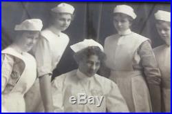 Antique Photograph Nurse Nursing School Graduation Vtg Early 1900's Teacher