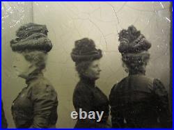Antique Trick Tintype Atlantic City Nj Museum Quality Victorian 1900 Rare Photo