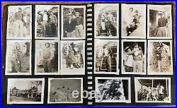 Antique Vintage 1940s Scrapbook with 300+ Photos Military War Lovers History