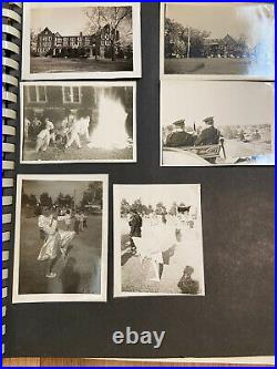 Antique Vintage 1940s Scrapbook with 300+ Photos Military War Lovers History