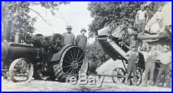 Antique Vtg Photo Lot Townsend Oil Farm Tractor 1920s Farmers Farm Boys Rare
