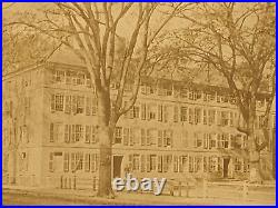 Antique Yale University Black and White Photograph Divinity College at Yale