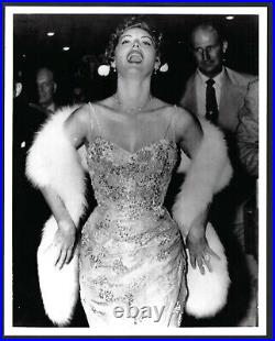 Ava Gardner Actress Alluring Dress Vintage Original Photo
