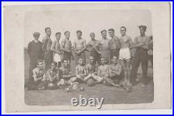 Awesome Guys Group Muscle Athlete Pose Vintage 1920s Orig Photo Gay Int. 61121