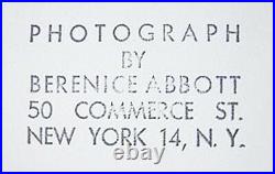 BERENICE ABBOTT Signed 1928 Original Photograph -René Crevel