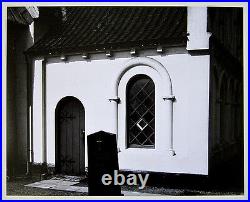 BRETT WESTON Signed 1968 Very Rare Original Photograph German Church