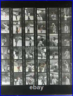 BROTHERS with MICHAEL JACKSON FIVE 5 1970S CANDID CONTACT SHEET by LOEW PHOTO 569S