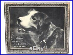Baldy of Nome Vintage Photograph signed Esther Birdsall Darling Dog Sledding
