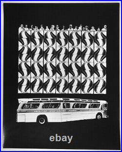 Barbara CRANE Bus People, Chicago, 1975 / VINTAGE Silver Print / SIGNED