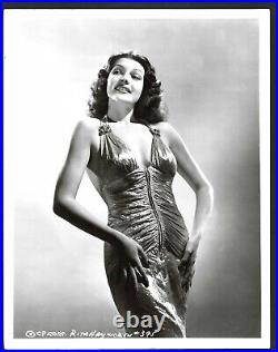 Beauty RITA HAYWORTH ALLURING POSE VINTAGE 1930s ORIGINAL Photo