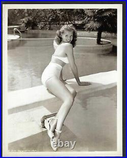 Beauty Rita Hayworth Actress Provocative Pose Vintage Original Photo