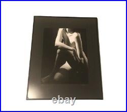 Black And White Photography Photo Of Woman Signed Lower Right