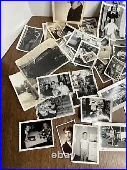 Black & White Photo Vintage Lot Snapshots Photographs Certificates Ephemera 30's