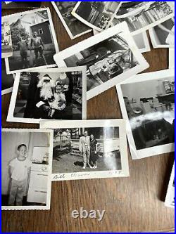 Black & White Photo Vintage Lot Snapshots Photographs Certificates Ephemera 30's