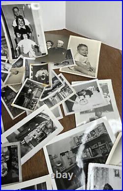Black & White Photo Vintage Lot Snapshots Photographs Certificates Ephemera 30's