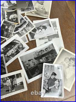 Black & White Photo Vintage Lot Snapshots Photographs Certificates Ephemera 30's