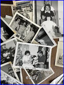 Black & White Photo Vintage Lot Snapshots Photographs Certificates Ephemera 30's