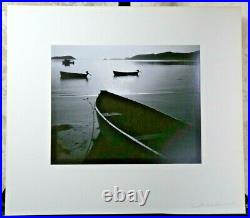 Brett Weston Boats On Bay, 1964 8x10 Print From Baja California Portfolio