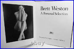 Brett Weston Signed 1975 Classic Nude Study 10x13.5 Photograph Published