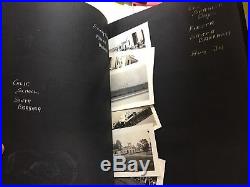 CALIFORNIA 1934 Scrap Book PHOTO ALBUM Apx 275 SoCal NorCal Vintage Photographs