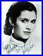 CARRIE-FISHER-Signed-Vintage-B-W-photograph-as-Princess-Leia-01-nl