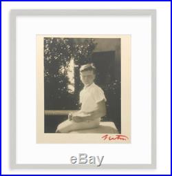 CECIL BEATON portrait of Peter Strassberger bench Palm Beach ca. 1930
