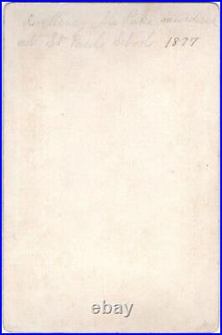 CIRCA 1890s CABINET CARD REVEREND HENRY McPAKE PREIST WHO BURIED H. H. HOLMES