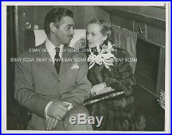 Carole Lombard Clark Gable GWTW Premiere in Atlanta Vintage Photo 1939
